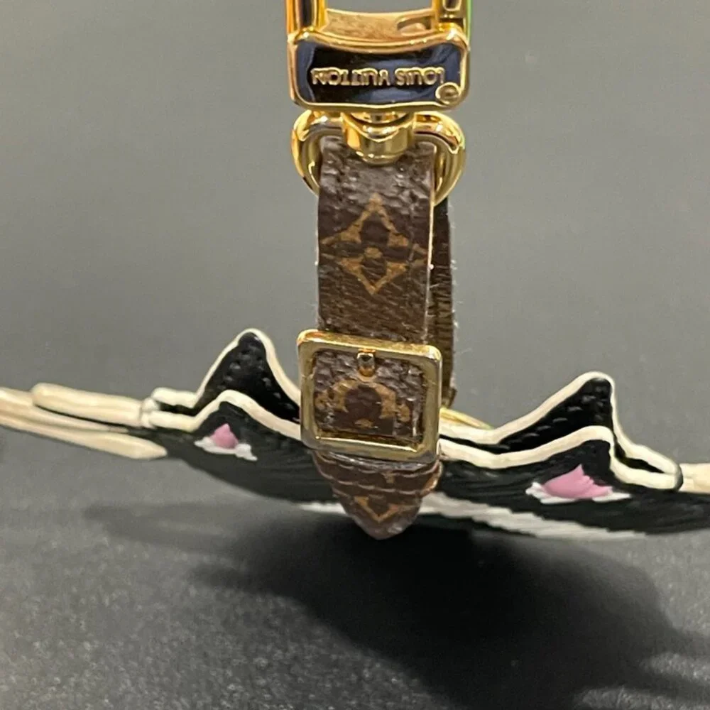 Louis Vuitton Catogram Monogram/Epi Bag Charm/Key Holder (JB1409)
